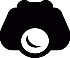 Night Vision Binoculars Outline Svg Vector, Free Vectors File